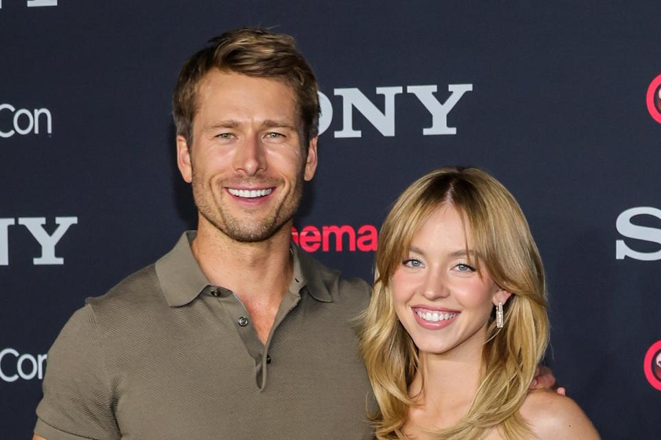 Glen Powell knew something wasn’t quite right during the spider scene starring Sydney Sweeney (Getty Images)