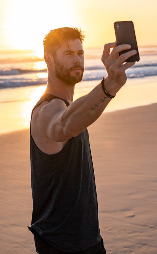 Chris Hemsworth, Byron Bay