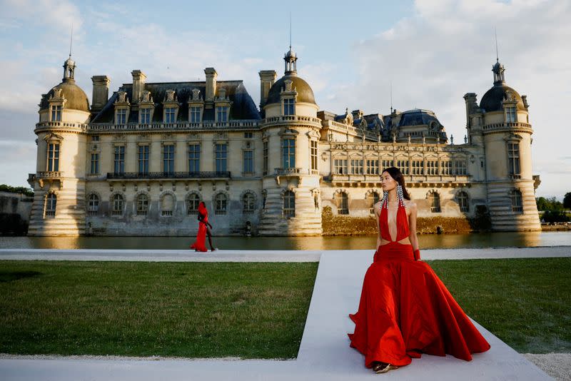 FILE PHOTO: Valentino Haute Couture Fall/Winter 2023-2024 collection