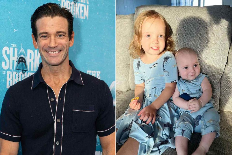 <p>Lev Radin/VIEWpress; Patti Murin/Instagram</p> Colin Donnell and his daughters