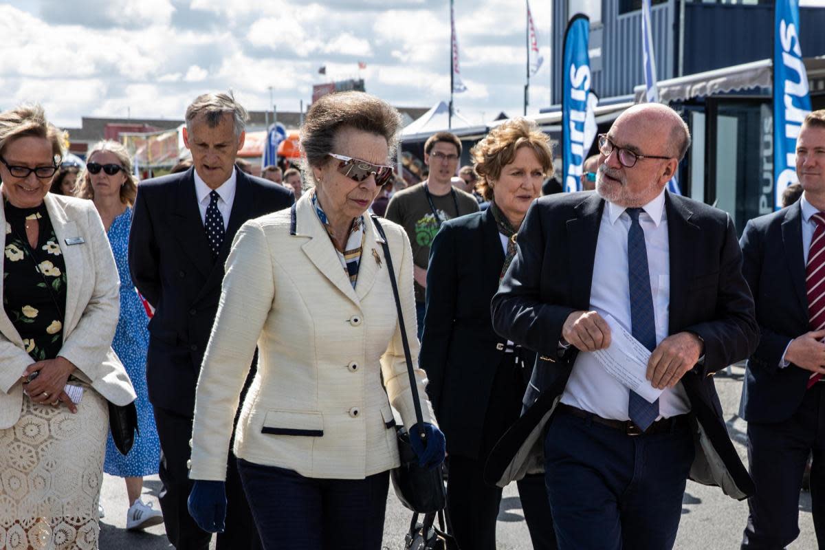 ‘Our main concern is her health’: Organisers react to cancellation of Princess Anne visit <i>(Image: Seawork)</i>
