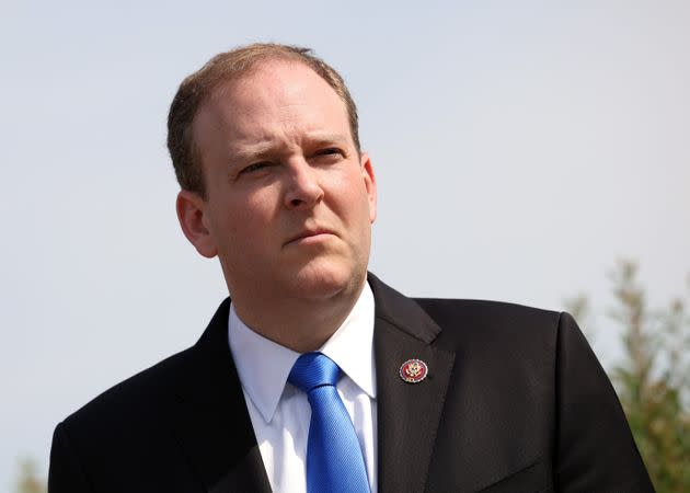 Rep. Lee Zeldin (R-N.Y.) attends a press conference on the current conflict between Israel and the Palestinians on May 20 in Washington, D.C. (Photo: Kevin Dietsch via Getty Images)
