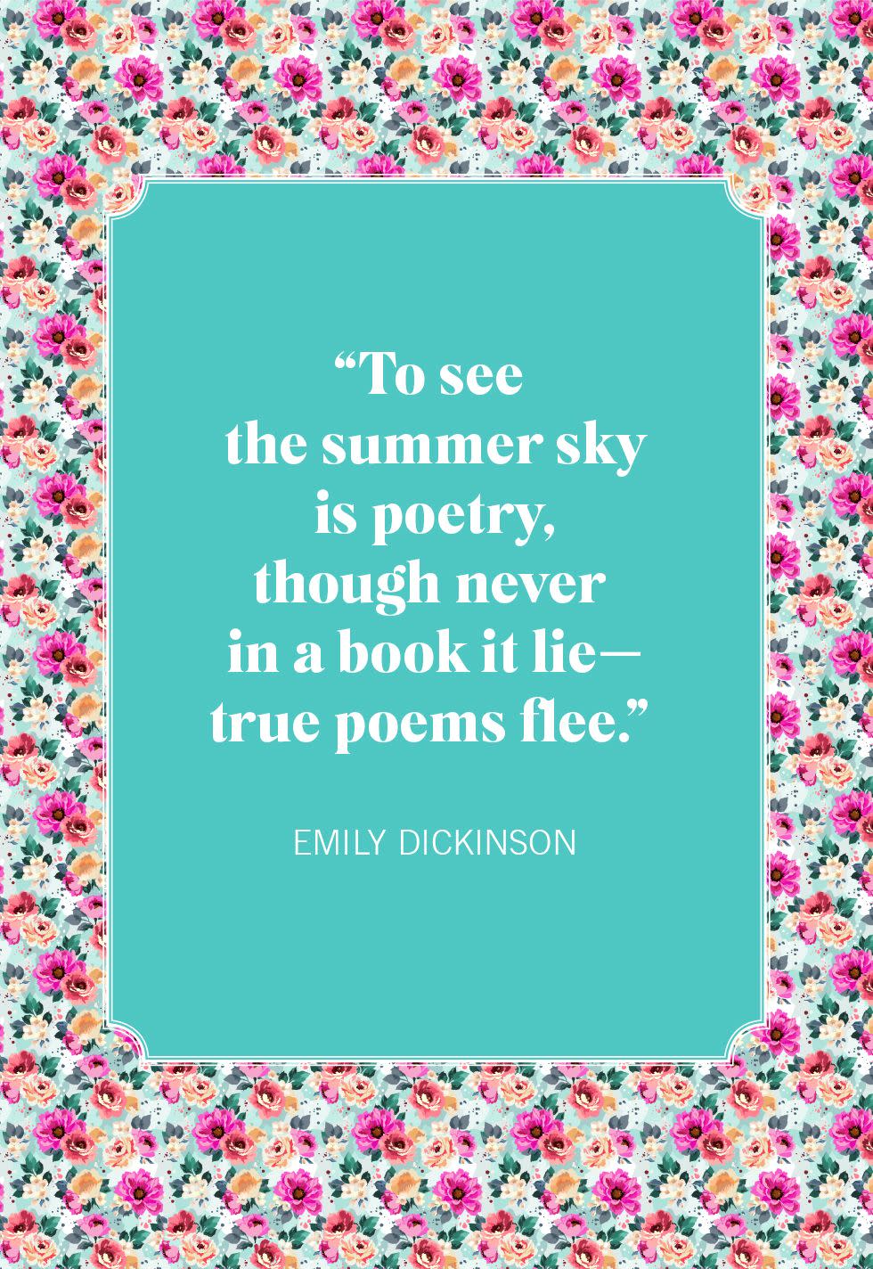 summer quotes emily dickinson