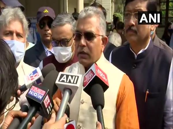 West Bengal BJP chief Dilip Ghosh (Photo/ANI)