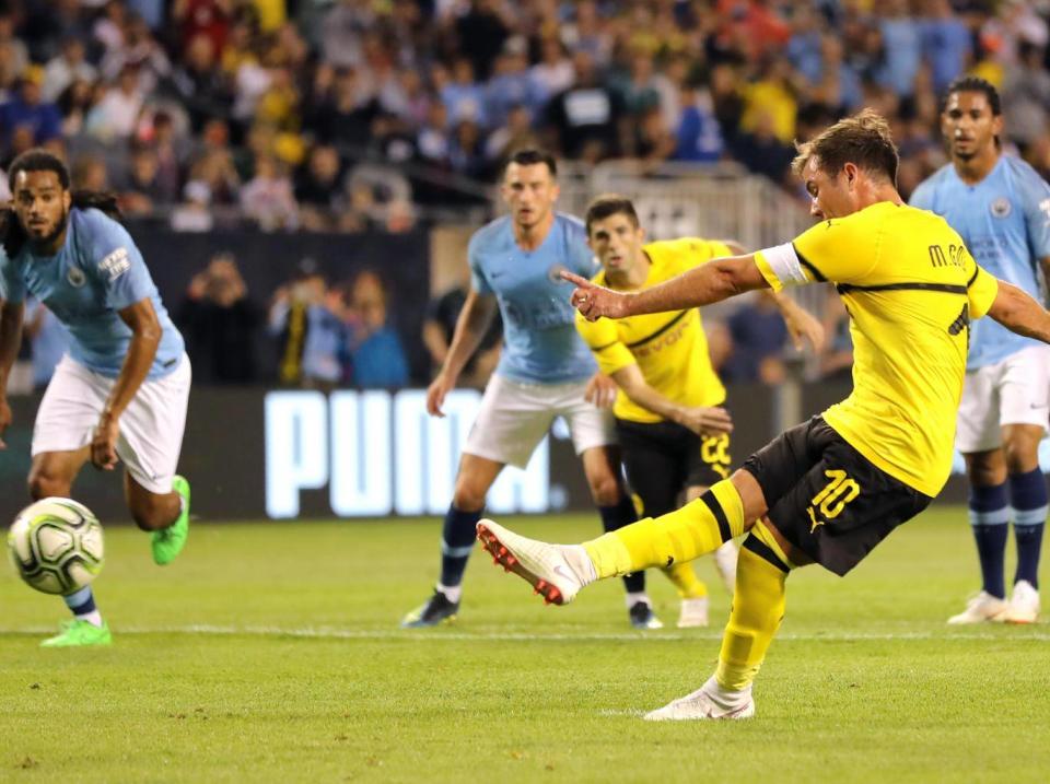 Gotze scored from the spot (Getty)