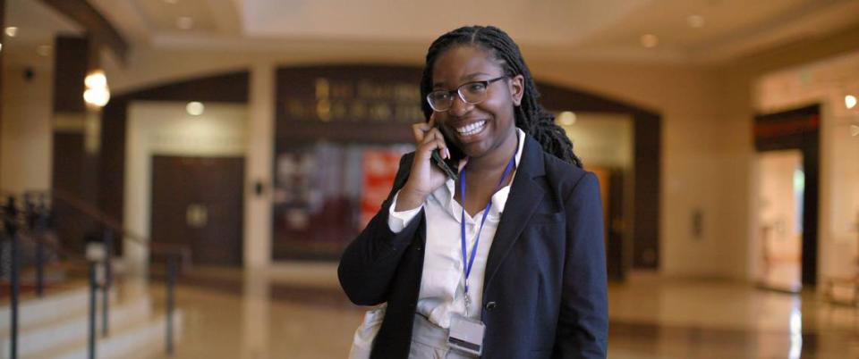 Tochi Ihekona, a graduate of Raytown High School, was elected to be the attorney general at Girls State. She now attends Howard University in Washington, D.C.