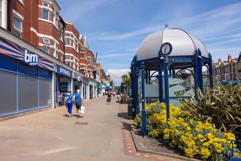 The main road in St Annes town centre