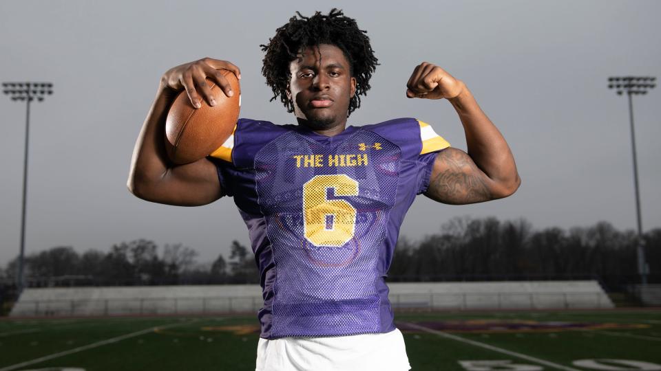 Camden senior defensive lineman James Heard Jr. is the Courier Post's 2022 Football Defensive Player of the Year.  