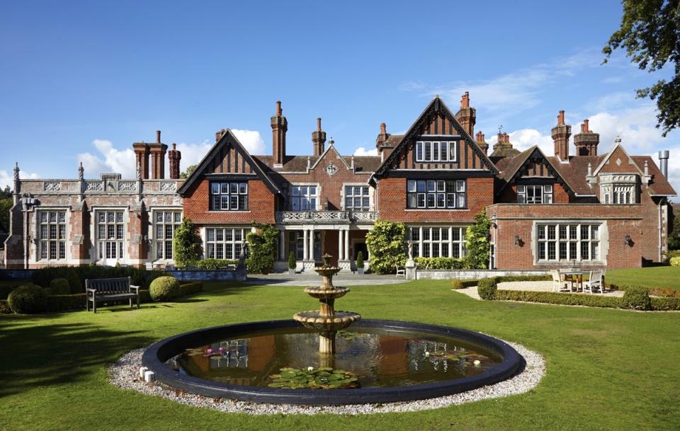 The Macdonald Elmers Court is located just five minutes’ drive from the centre of Lymington by car (Macdonald Hotels)