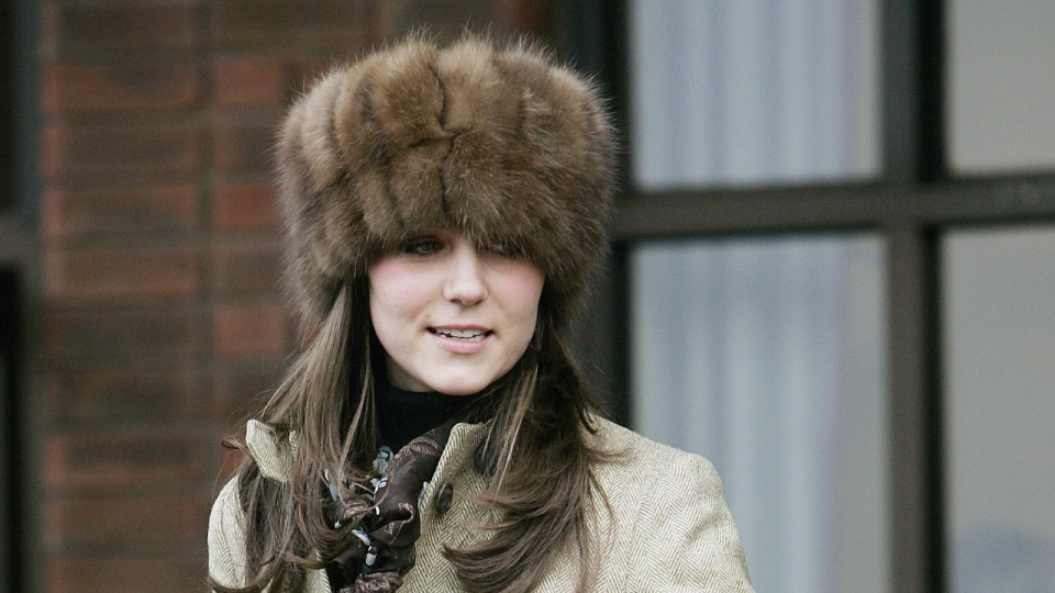 March 17, 2006: Kate Middleton at the Cheltenham Races