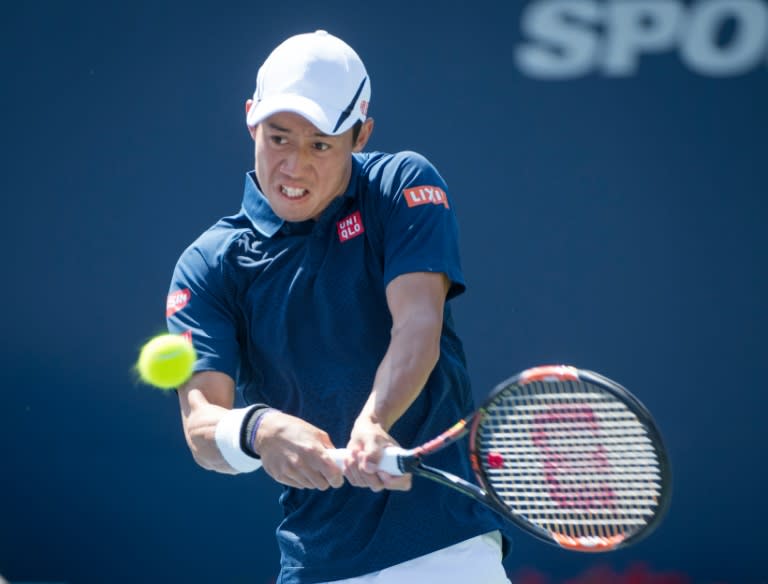 Kei Nishikori of Japan took advantage of a fade in form from Stan Wawrinka as Asia's top player reached the final at the ATP Toronto Masters