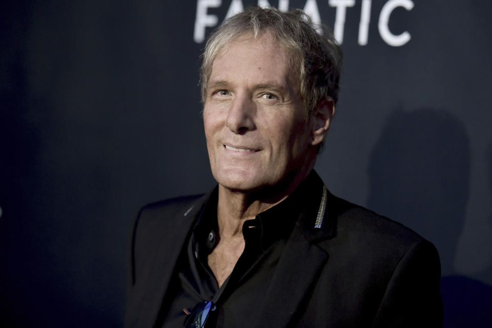 FILE - Michael Bolton attends the LA premiere of "The Fanatic" at the Egyptian Theatre on Thursday, Aug. 22, 2019, in Los Angeles. Bolton turns 69 on Feb. 26. (Photo by Richard Shotwell/Invision/AP, File)