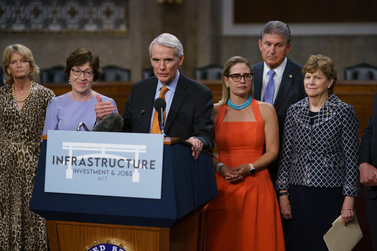 Congress Infrastructure (Copyright 2021 The Associated Press. All rights reserved)