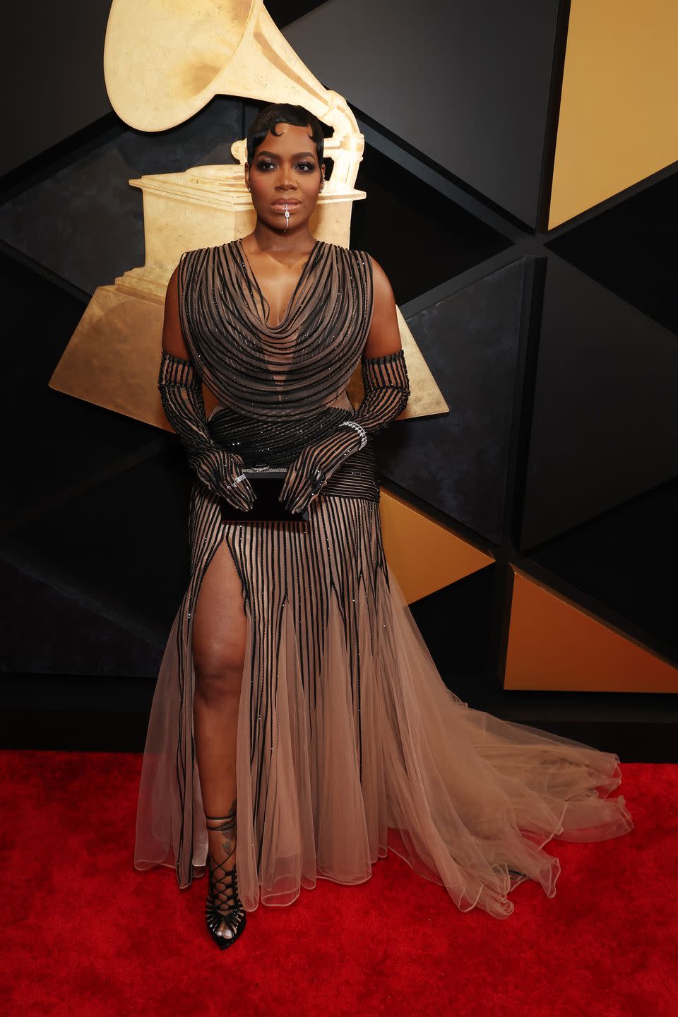 los angeles, california february 04 fantasia barrino attends the 66th grammy awards at cryptocom arena on february 04, 2024 in los angeles, california photo by kevin mazurgetty images for the recording academy