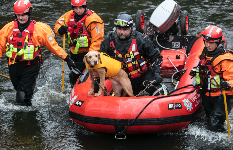 A major police search ran for more than three weeks before a body was discovered. (SWNS)