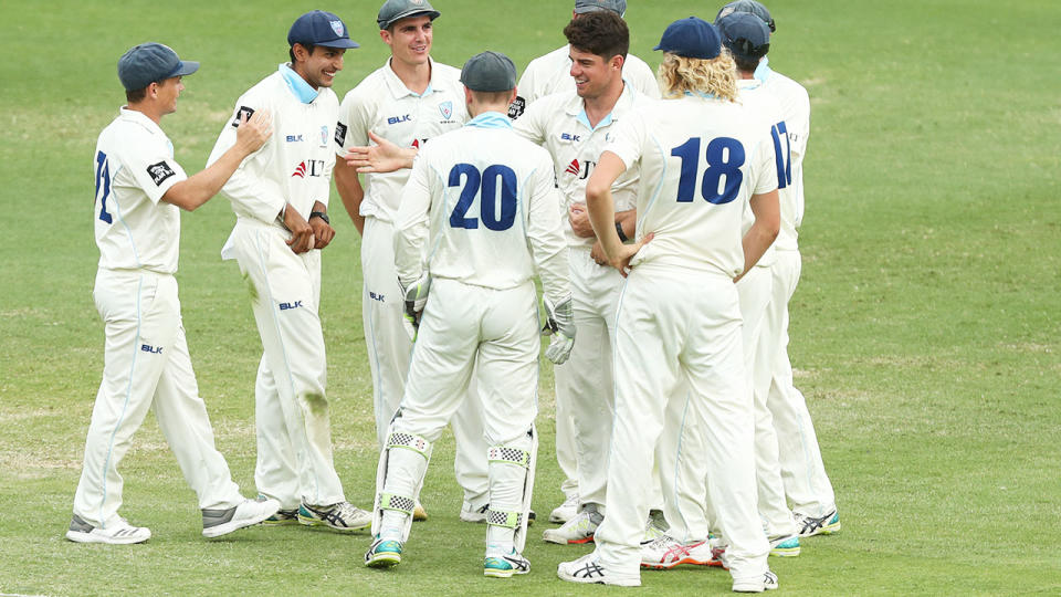 A proposal to have player names and numbers on test attire is being considered. It will work similarly to player uniform requirements in the Sheffield Shield. (Photo by Chris Hyde/Getty Images)