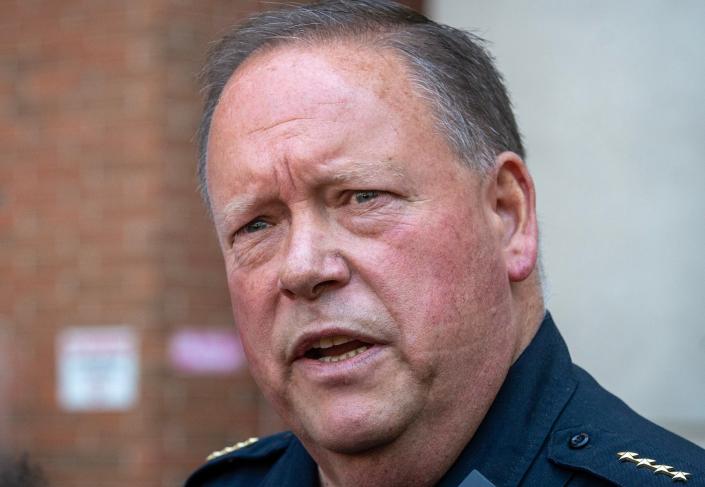 Fitchburg police Chief Ernest Martineau reflects on the arrest of Alberto Sierra in the murder of 5-year-old Jeremiah Oliver a decade ago. Martineau spoke outside Worcester Superior Court, where Sierra was arraigned Thursday.