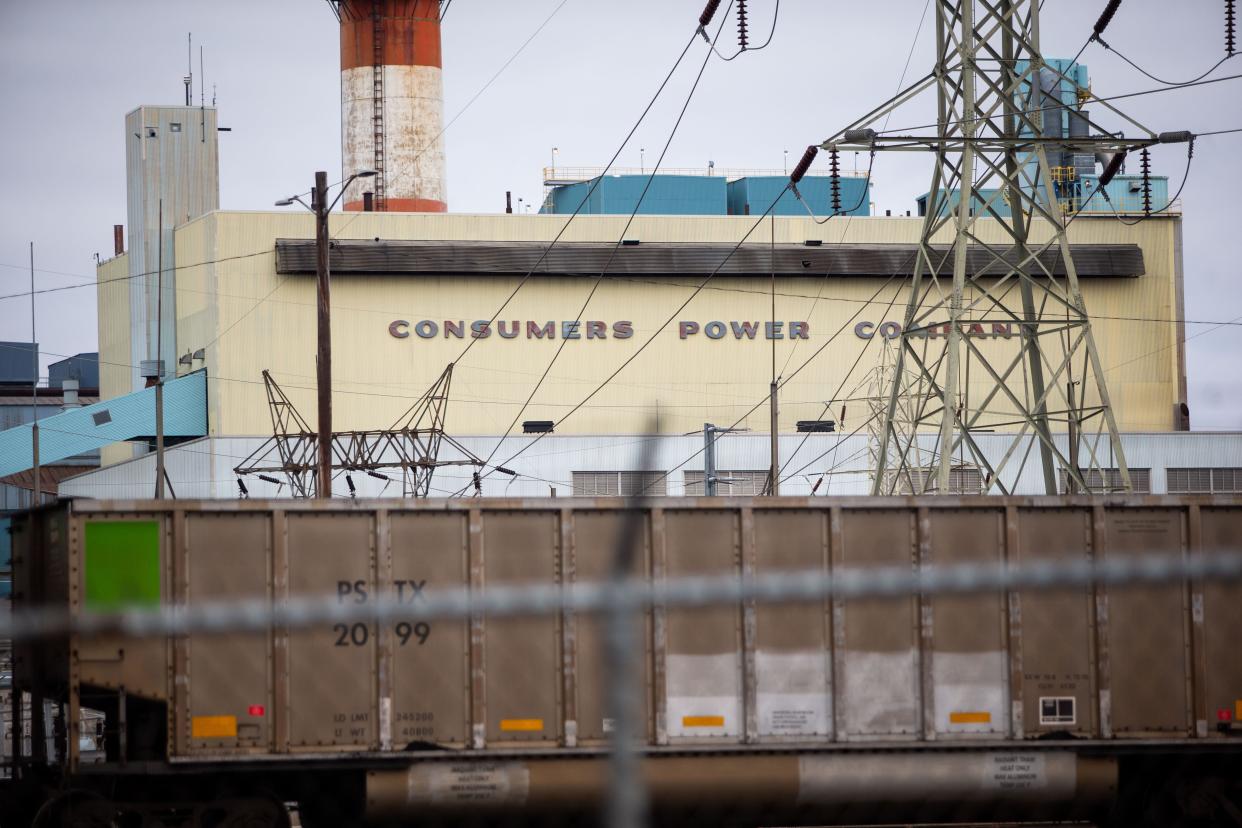The Consumers Energy J.H. Campbell Generating Complex sits Thursday, April 21, 2022, located at 17000 Croswell Street in West Olive. Consumers have reached an agreement to close the West Olive site. 