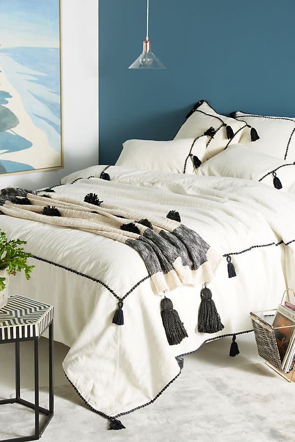 Tasseled Border Duvet