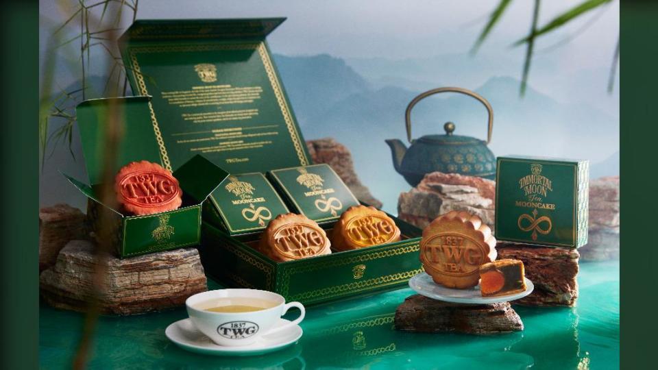 世界奢華茶葉品牌 TWG Tea推出系列禮盒。　圖／業者提供