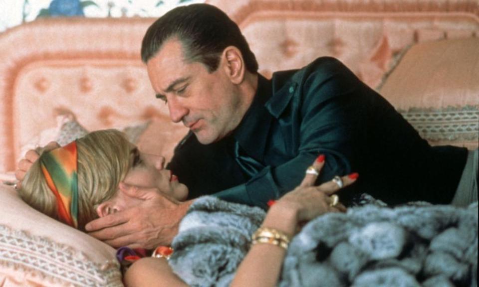 A safe bet … Sharon Stone and Robert De Niro in Casino.