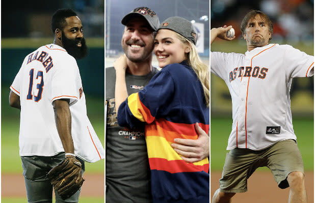 Take a look at Travis Scott's limited edition Astros hats