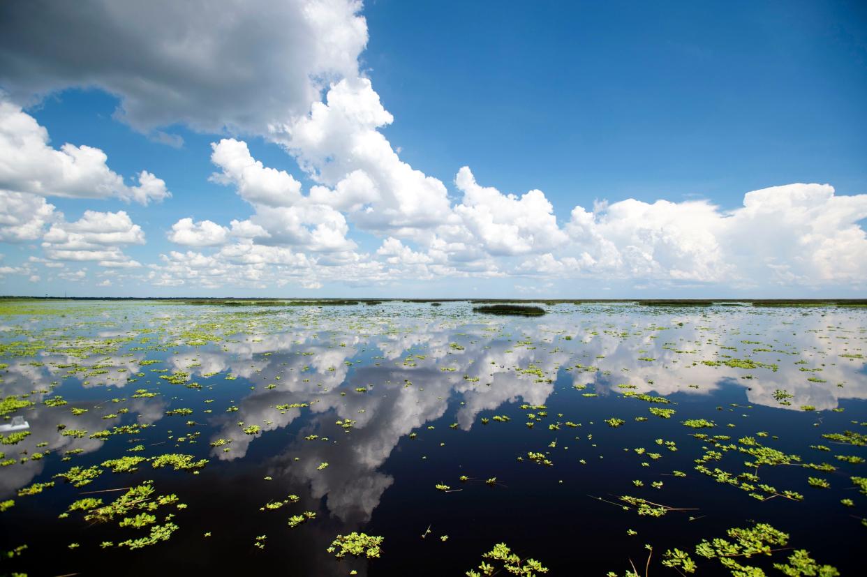 View of Lake Okeechobee in this photo circa 2020, from Lock 7, at Jaycee Park in Okeechobee.