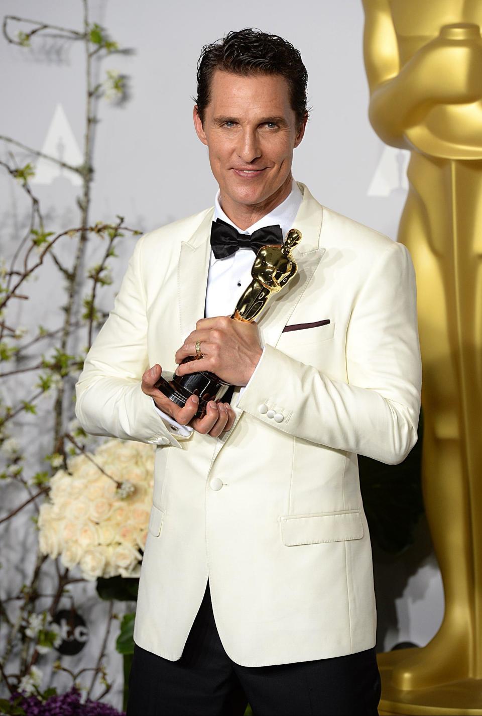 McConaughey at the Oscars