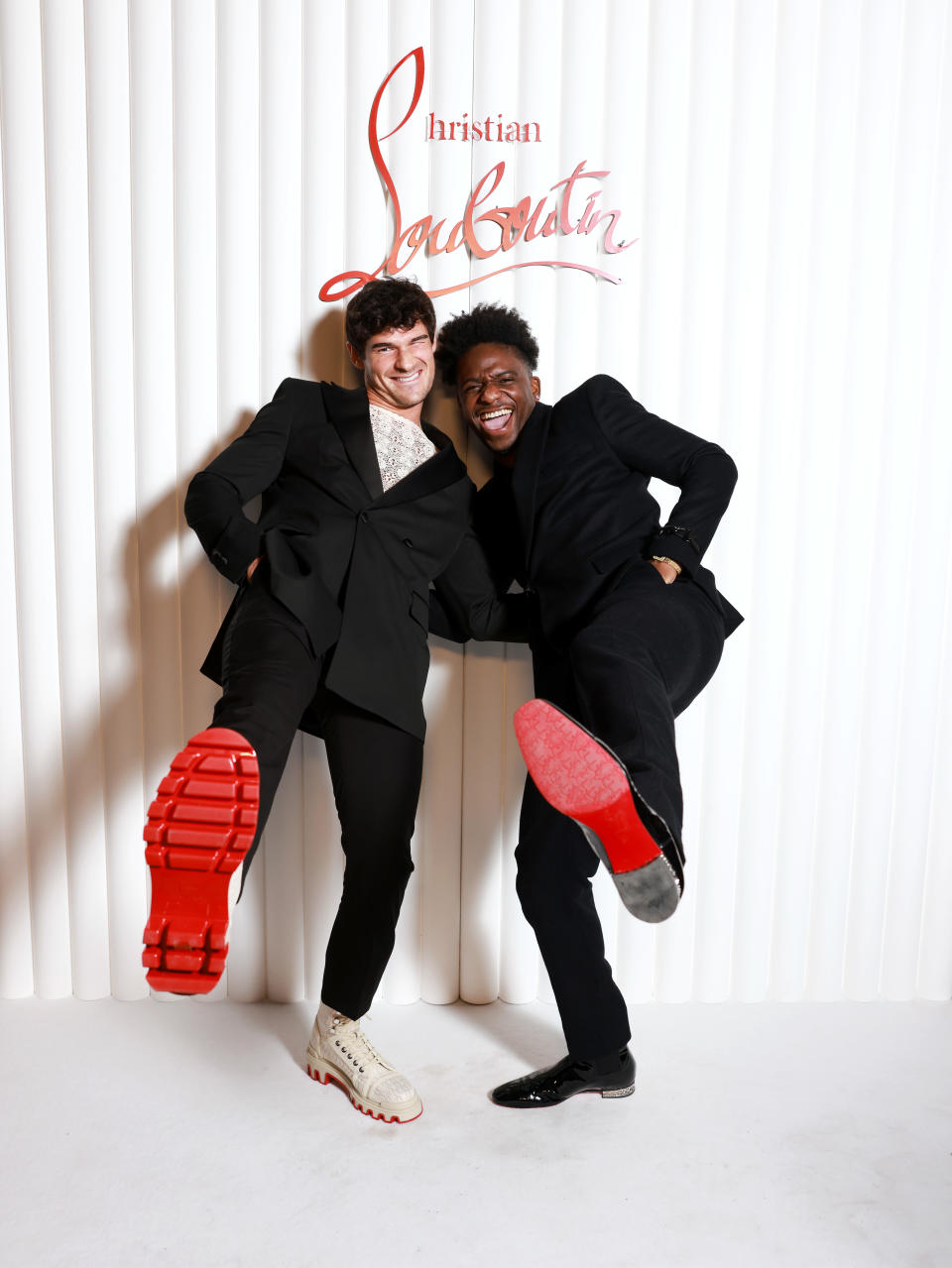 Paul Forman and Samuel Arnold at Christian Louboutin’s Fall 2024 Presentation