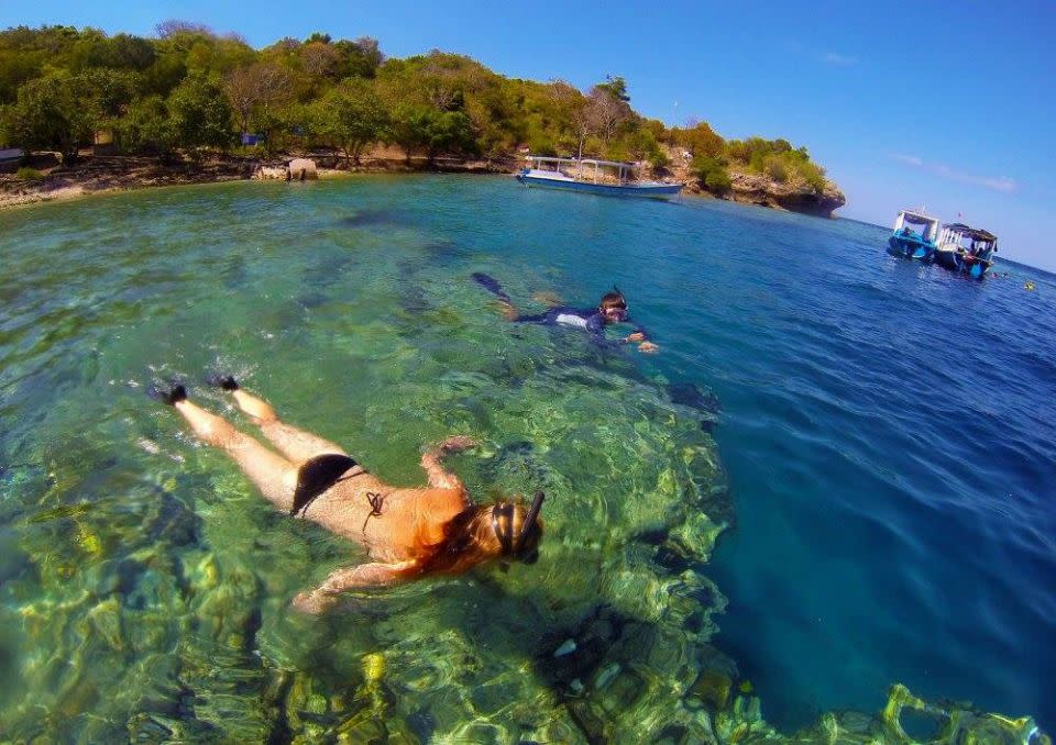 'Coral Garden’ is a pretty bay blessed with warm and clear water, scattered with coral bommies and teeming with marine life. Source: Jon Hewson