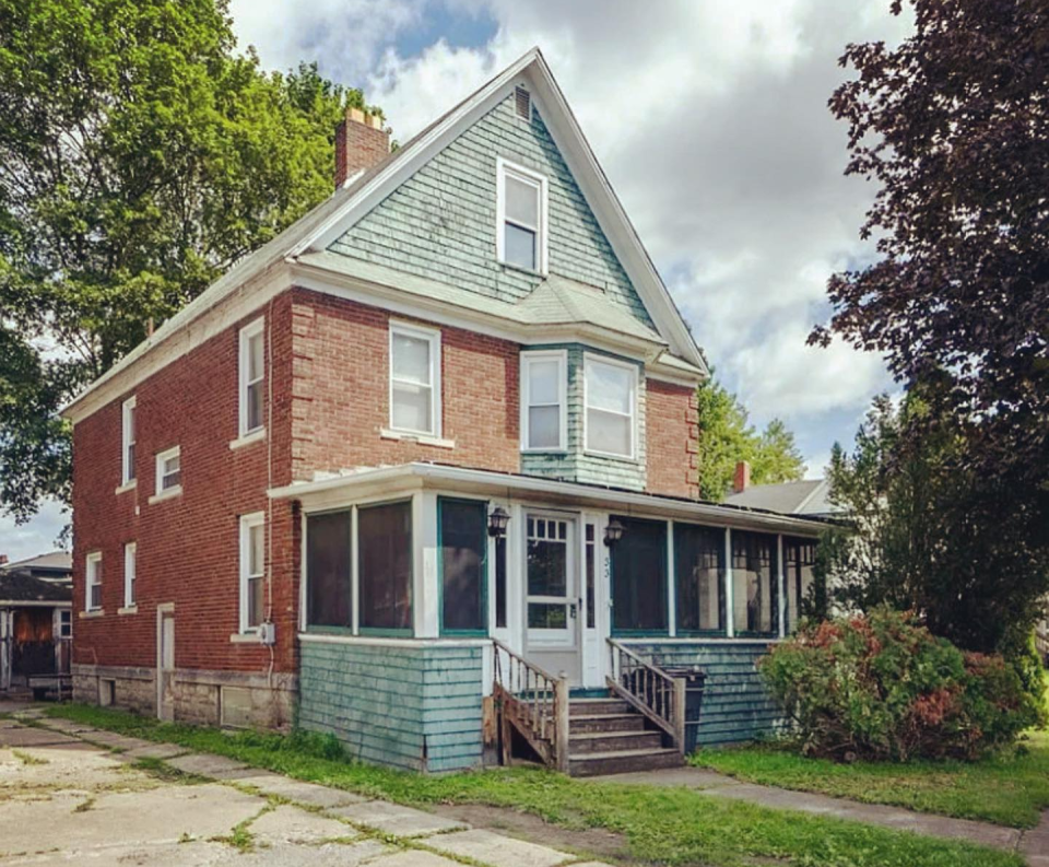 A home at 33 Preston Ave. in the City of Hornell was featured on the popular Cheap Old Houses Instagram page with over 2.4 million followers and an HGTV television program of the same name.