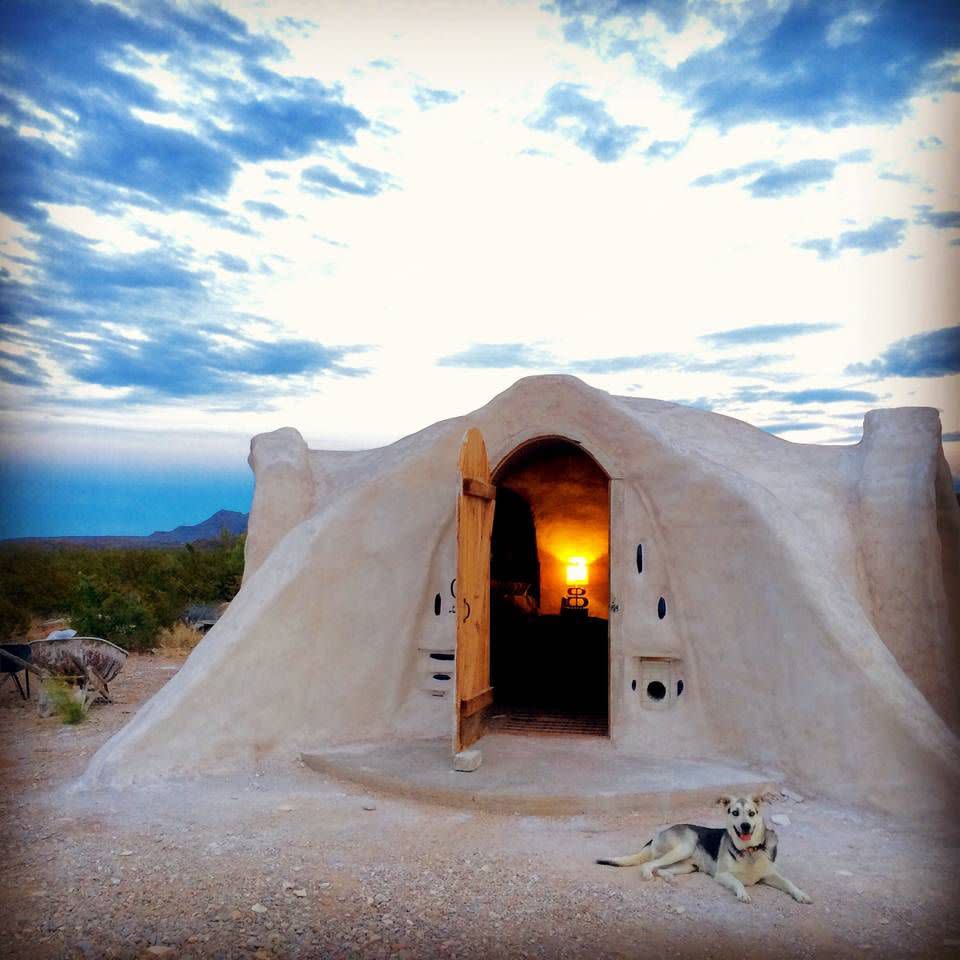 6) An Adobe Dome in Texas