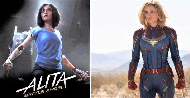 Alita vs captain marvel