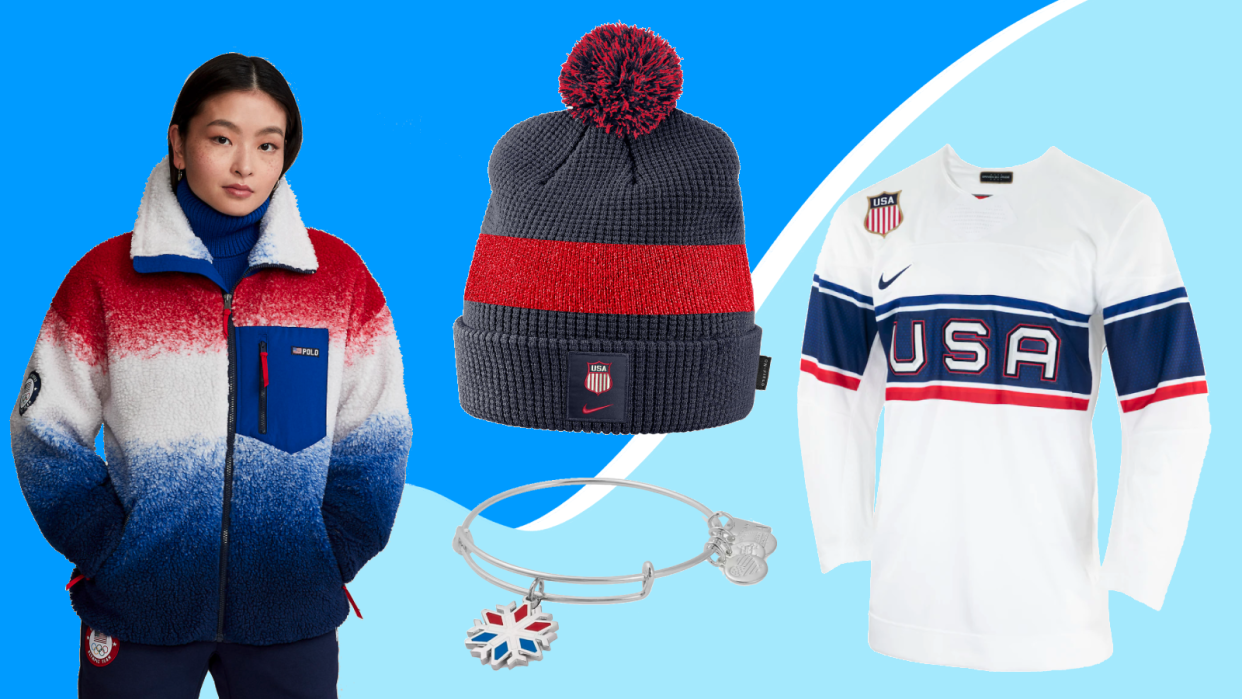 Team USA Olympic gear is here—cheer on your favorite athletes with these patriotic pieces