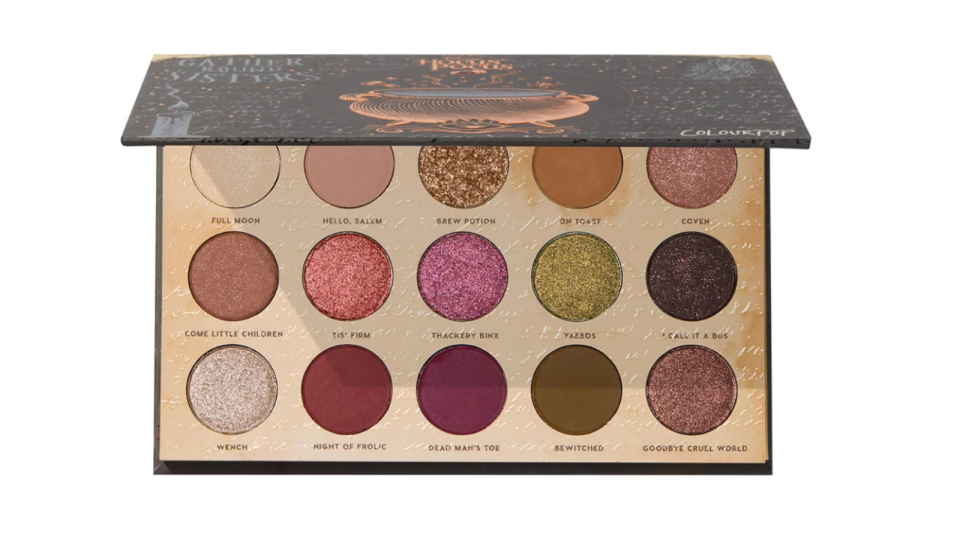 Gifts for Disney Lovers: Colourpop Hocus Pocus Palette