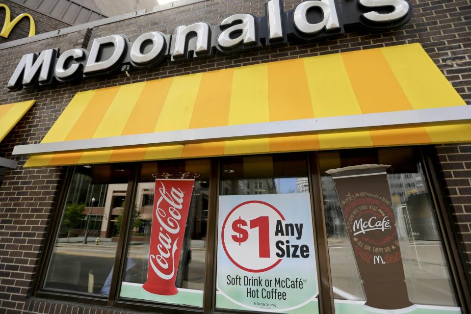 So wie diese McDonald’s-Filiale sollen auch die „DonMak“-Restaurants in Donezk aussehen. (Bild: AP Photo)