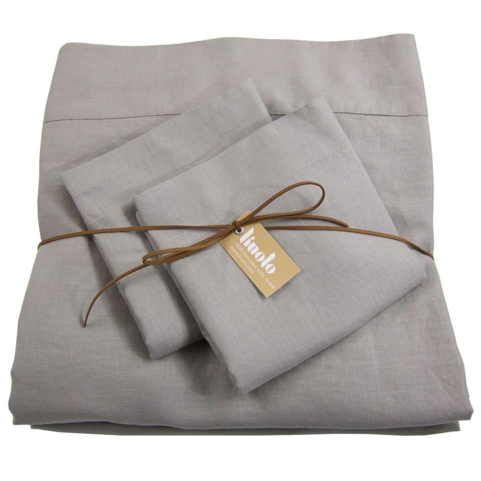 28) 100 Percent Linen Sheet Set