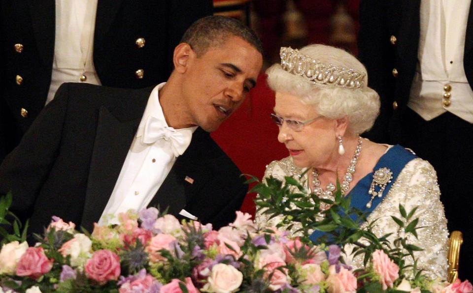 Barack Obama Queen Elizabeth