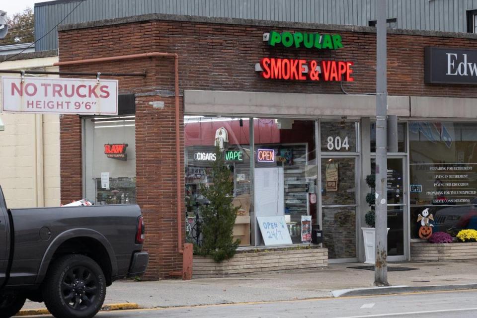 State regulators repeatedly have cited the Popular Smoke and Vape store on Euclid Avenue in Lexington for selling smoking products to minors. The company’s stores in Louisville have been cited for the same violation.