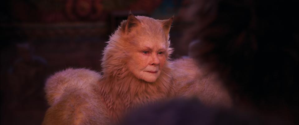 Judi Dench in <i>Cats</i> (Universal)