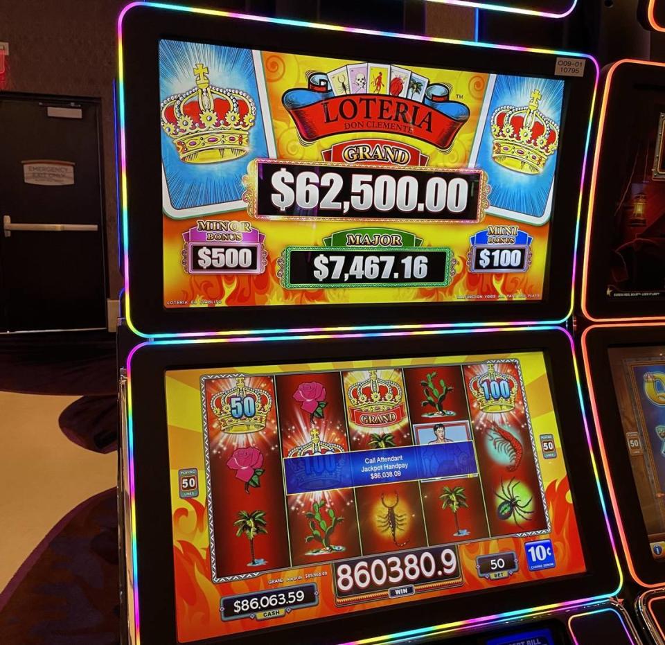 A fromplayer Gulfport won $86,000 at Scarlet Pearl Casino in D’Iberville Friday. It was one of three jackpots the same day.