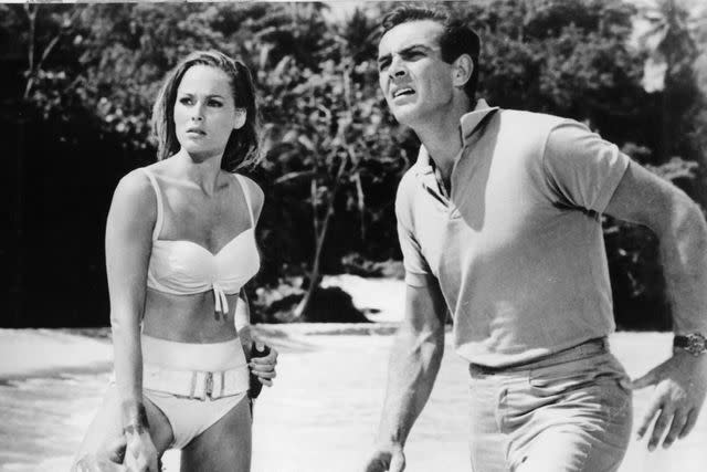 United Artist/Getty Images Ursula Andress and Sean Connery in 1962 film "Dr. No"