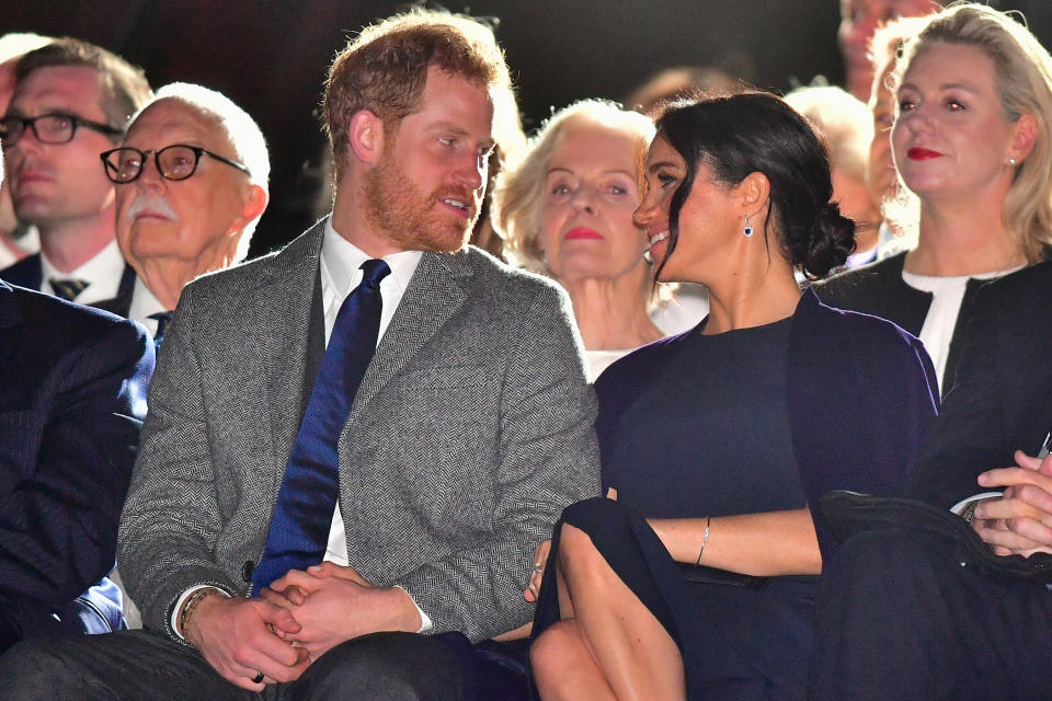 Meghan Markle is four months into her pregnancy. Photo: Getty