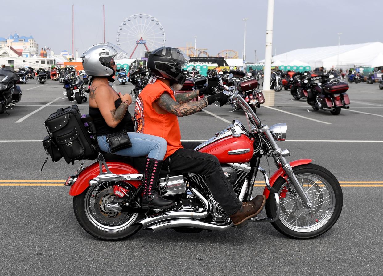 OC Bikefest Friday, Sept. 17, 2021, in Ocean City, Maryland.