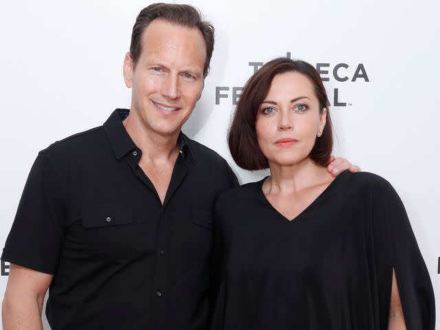 <p>John Lamparski/Getty</p> Patrick Wilson and Dagmara Dominczyk attend "My Love Affair With Marriage" premiere during the 2022 Tribeca Festival on June 11, 2022 in New York City.