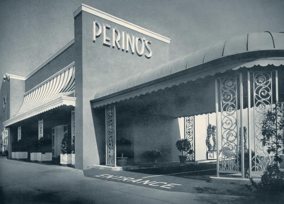 Perino's was a restaurant designed by Paul R. Williams, and became a hangout for the L.A. elite.