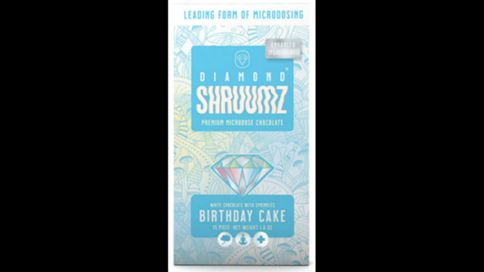 Diamond Shruumz Birthday Cake Chocolate-Bar