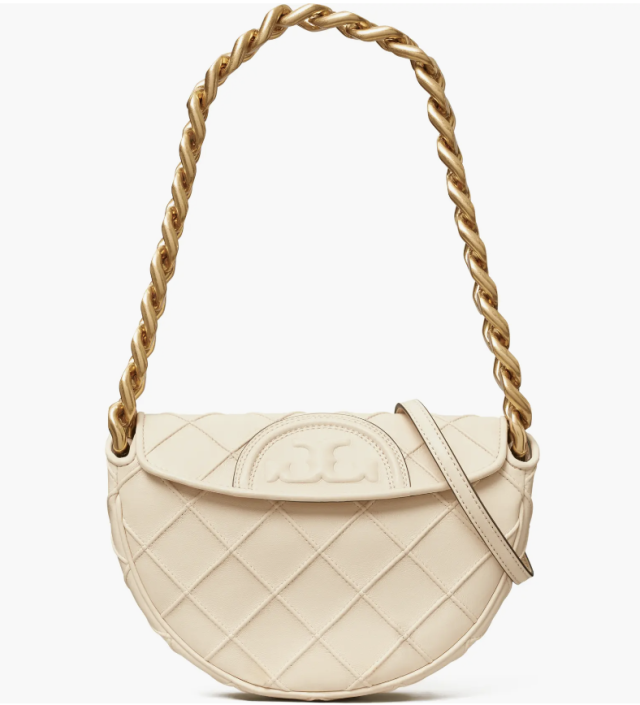 Tina Quilted Chain Crossbody - Brown - JW PEI