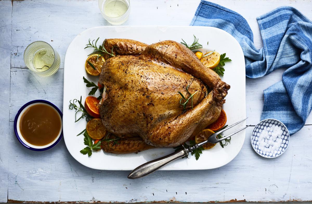 Did turkey. Roast Turkey in Oven. Roast Turkey.
