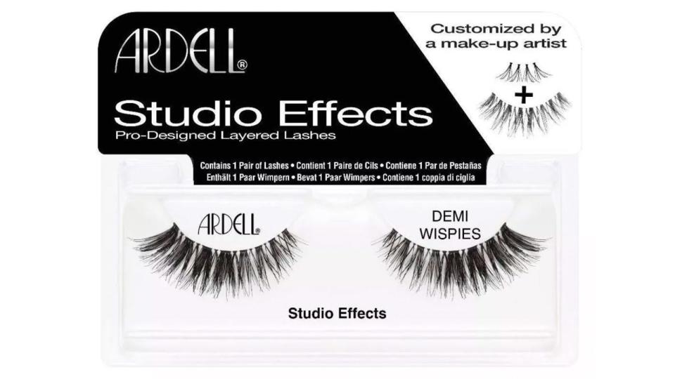 When you want to feel extra glam, try a pair of the Ardell Eyelash Demi Wispies Studio Effects.